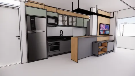 Maringa Zona 08 Apartamento Locacao R$ 3.100,00 Condominio R$350,00 2 Dormitorios 1 Vaga 